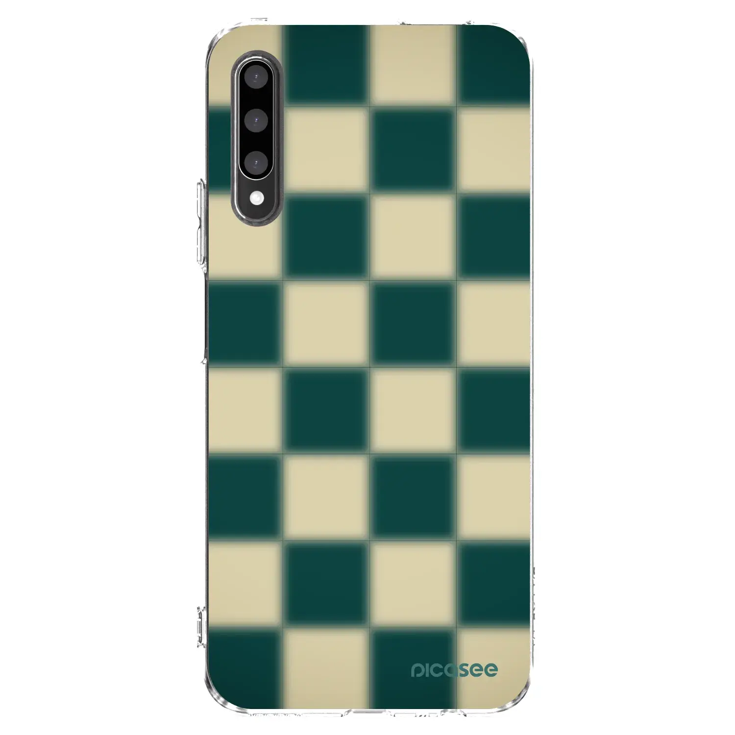 Silikonový průhledný obal pro Honor 9X Pro - Shadow Chess