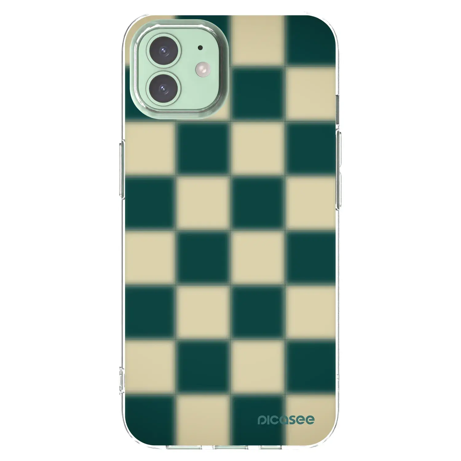 Silikonový průhledný obal pro Apple iPhone 12 - Shadow Chess