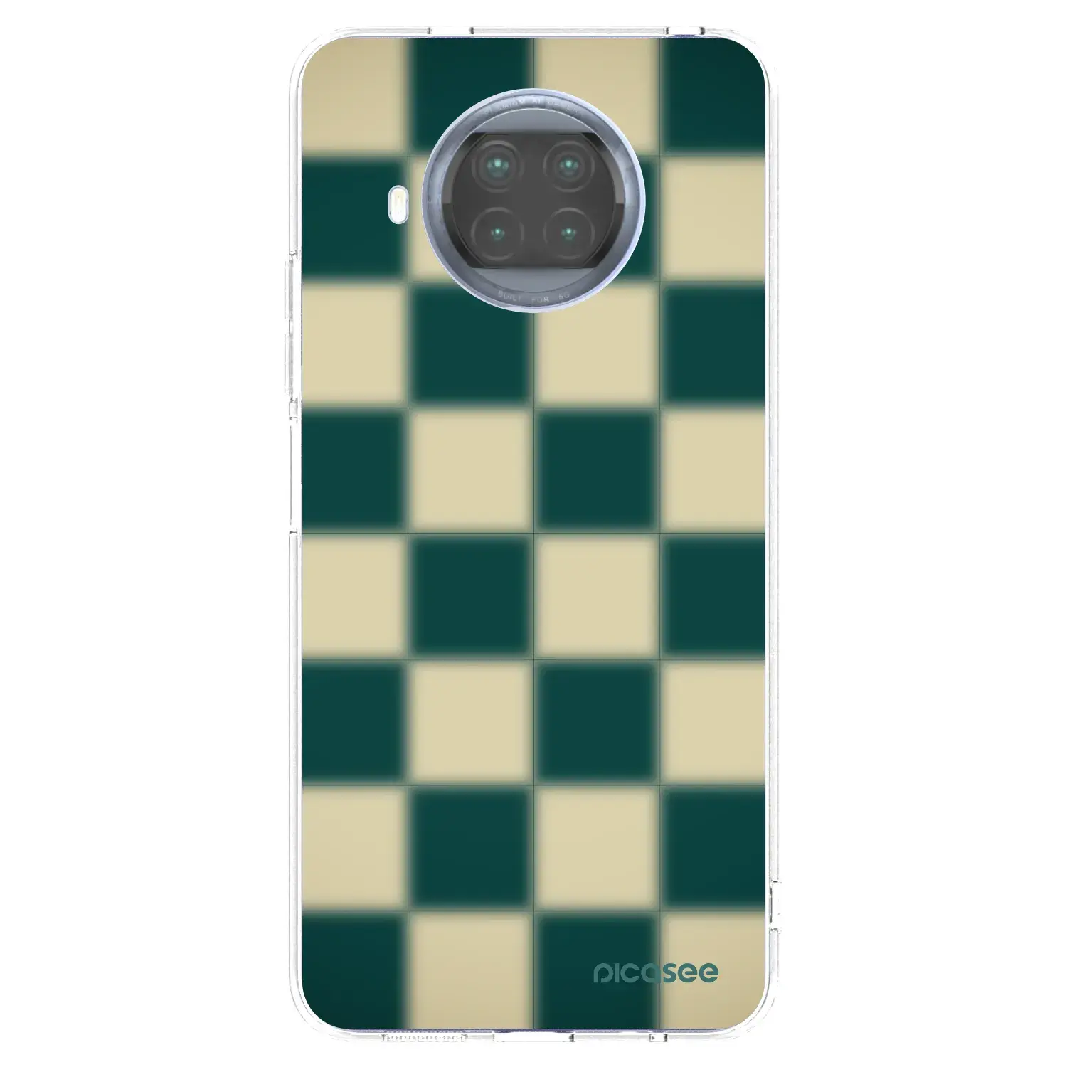 Silikonový průhledný obal pro Xiaomi Mi 10T Lite - Shadow Chess