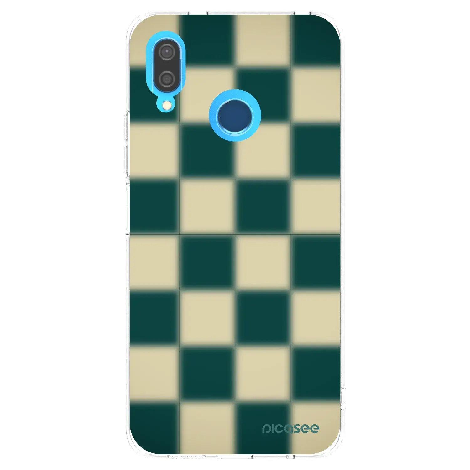 Silikonový průhledný obal pro Huawei P20 Lite - Shadow Chess