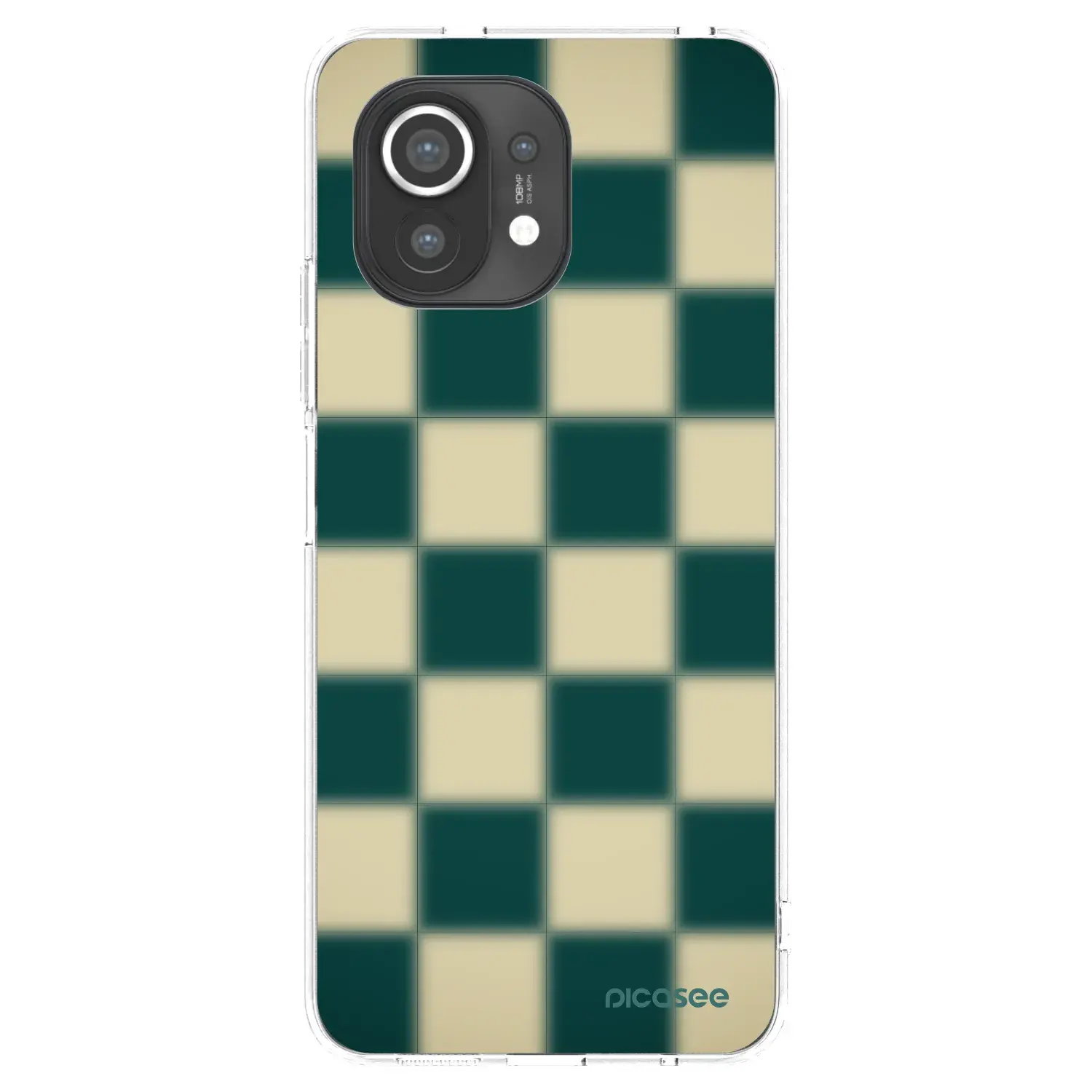 Silikonový průhledný obal pro Xiaomi Mi 11 - Shadow Chess