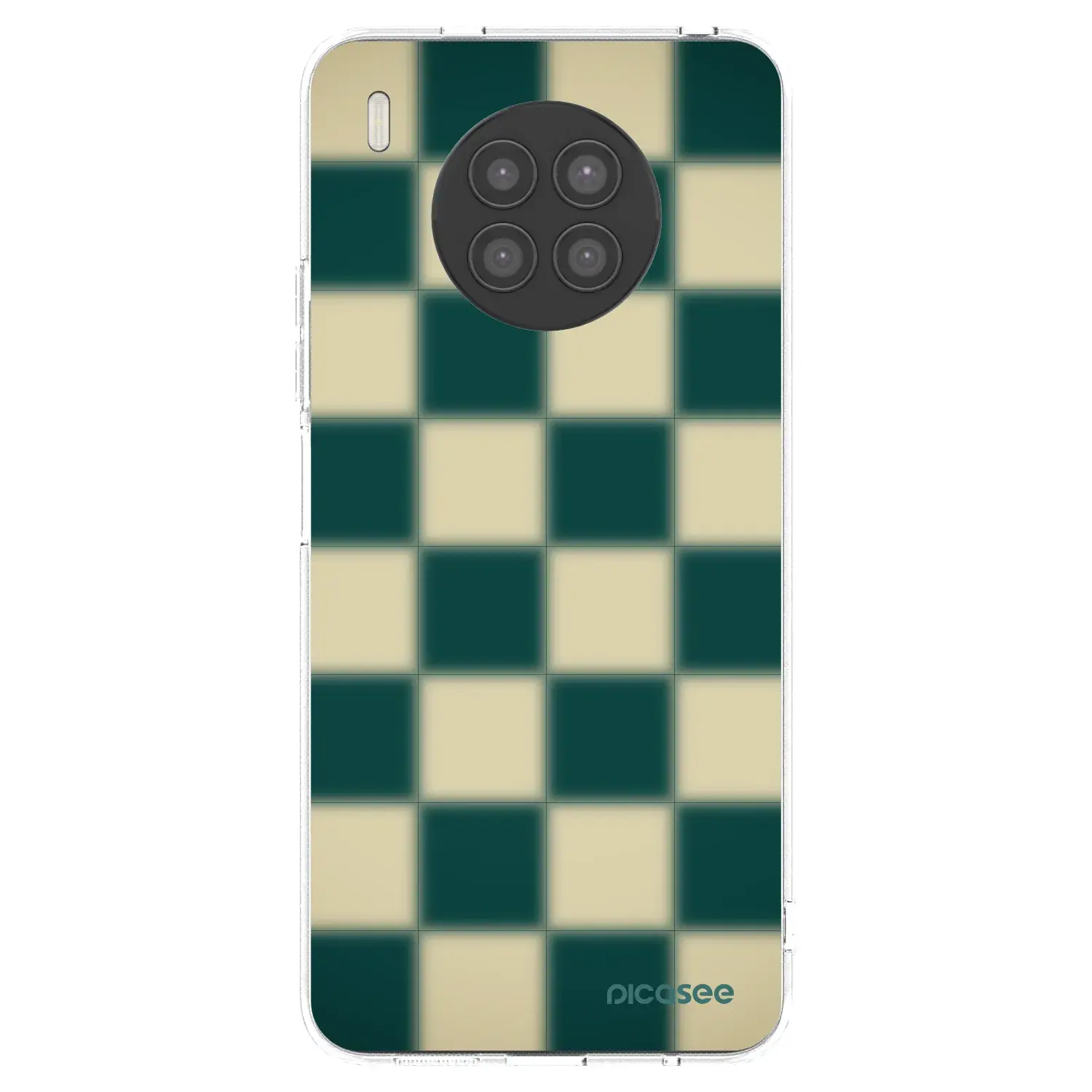 Silikonový průhledný obal pro Huawei Nova 8i - Shadow Chess