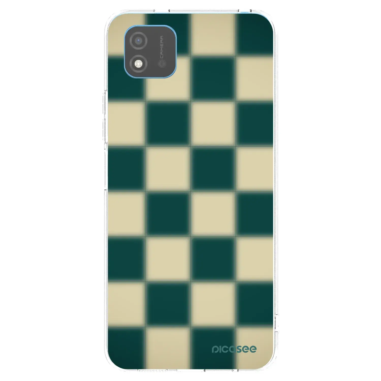 Silikonový průhledný obal pro Realme C11 (2021) - Shadow Chess