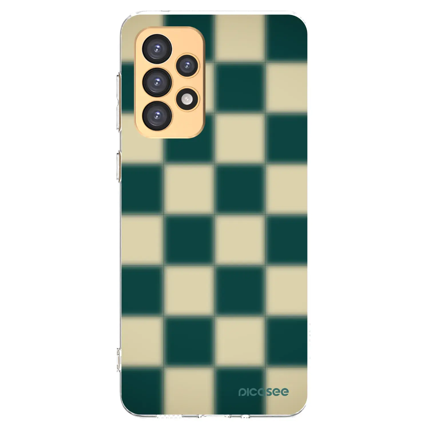 Silikonový průhledný obal pro Samsung Galaxy A33 5G A336 - Shadow Chess