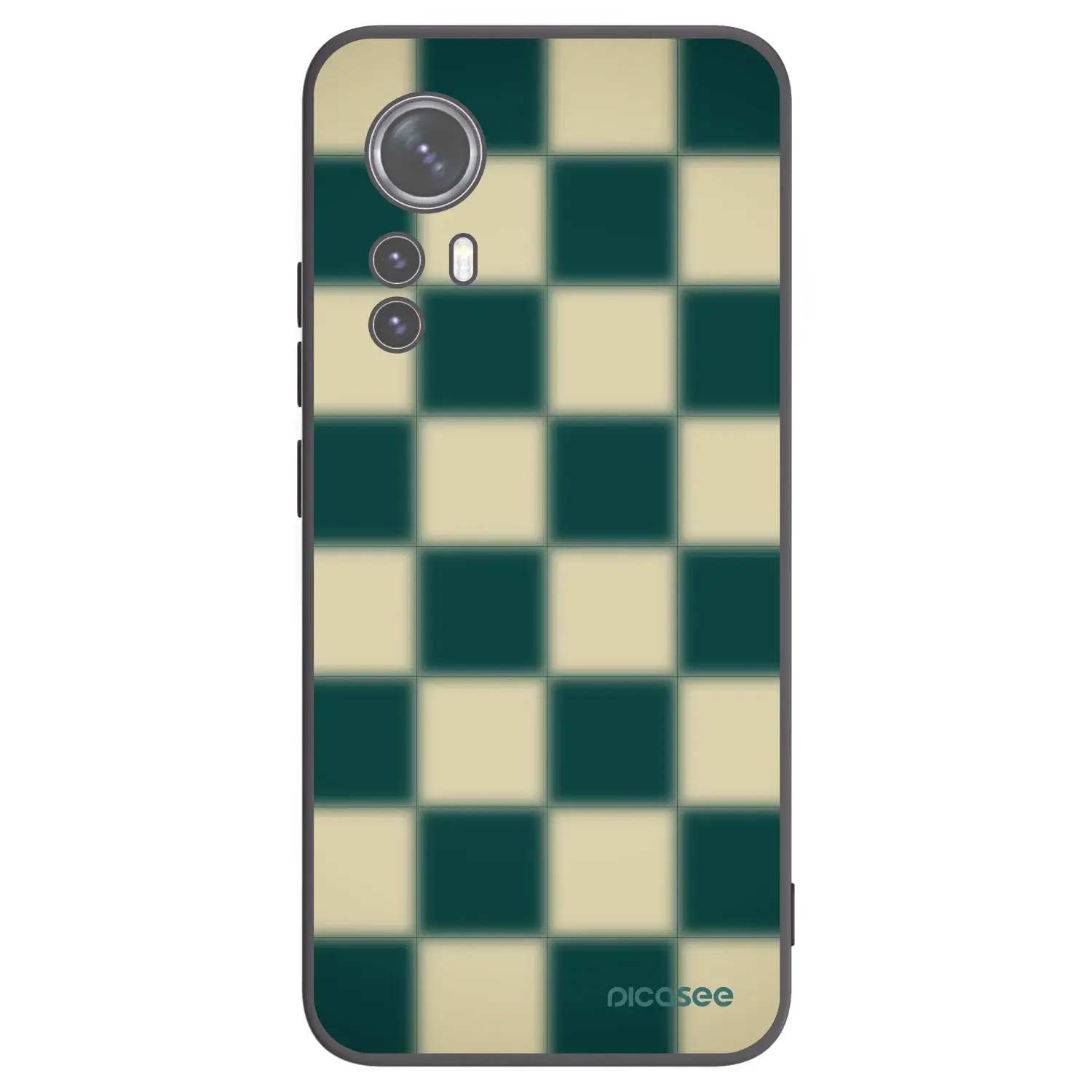 Silikonový černý obal pro Xiaomi 12X - Shadow Chess