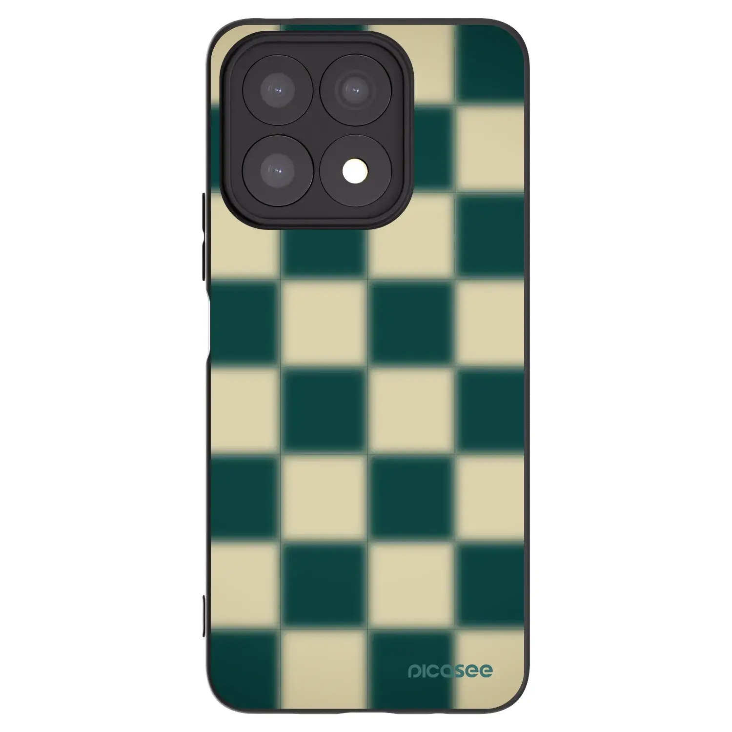 Silikonový černý obal pro Honor X8a - Shadow Chess