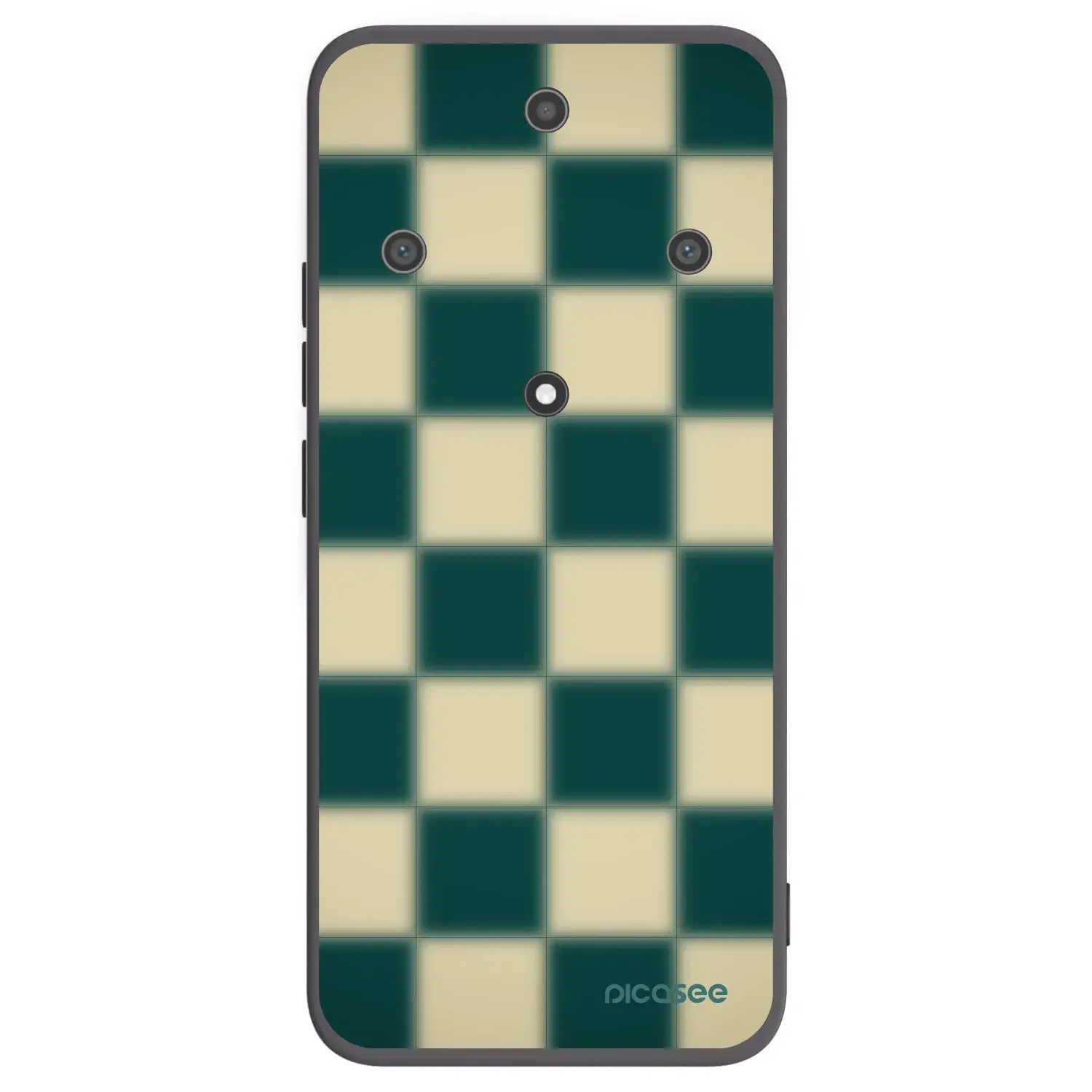 Silikonový černý obal pro Honor Magic5 Lite 5G - Shadow Chess