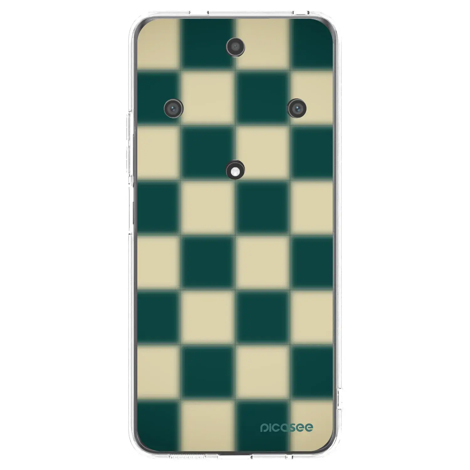 Silikonový průhledný obal pro Honor Magic5 Lite 5G - Shadow Chess