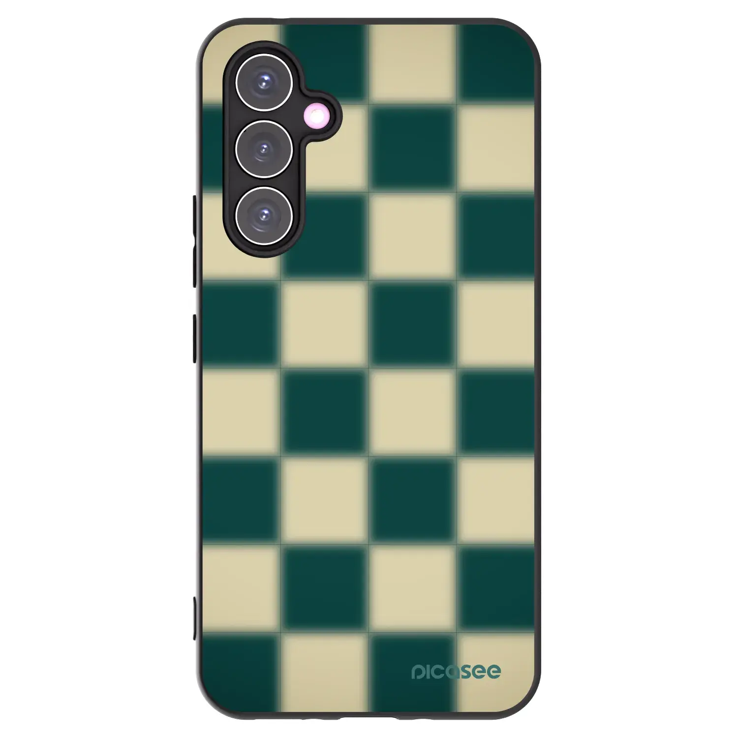 Silikonový černý obal pro Samsung Galaxy A54 5G A546B - Shadow Chess