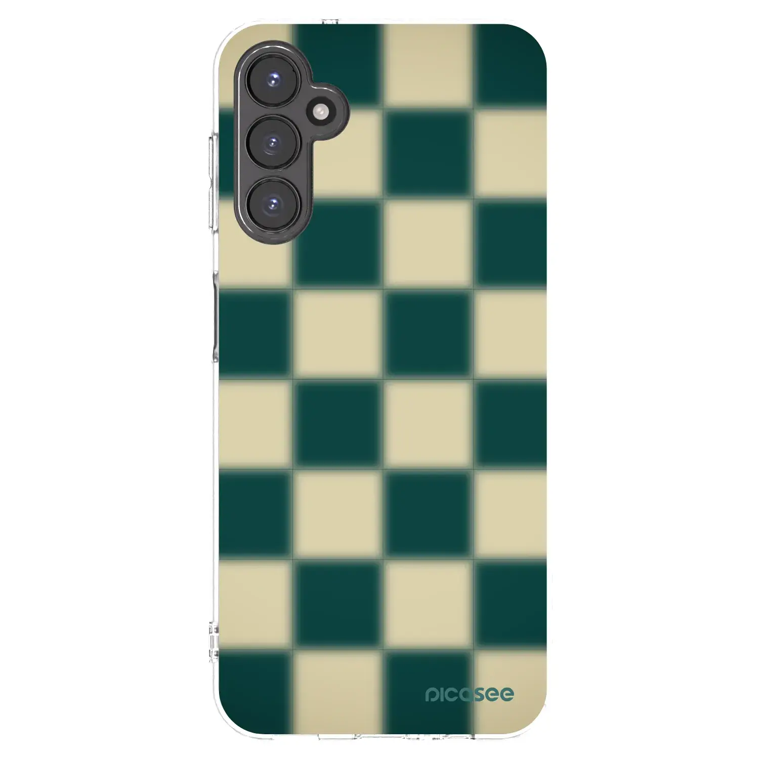 Silikonový průhledný obal pro Samsung Galaxy A14 4G A145R - Shadow Chess