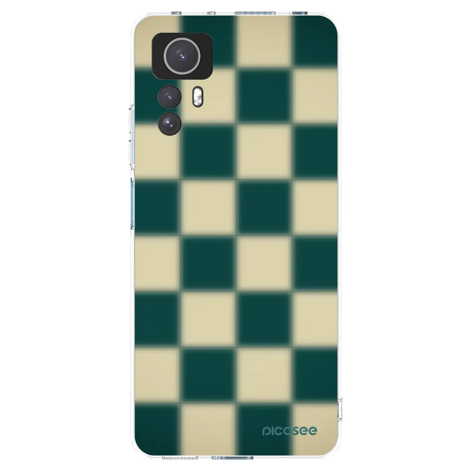 Silikonový průhledný obal pro Xiaomi Redmi Note 12S - Shadow Chess