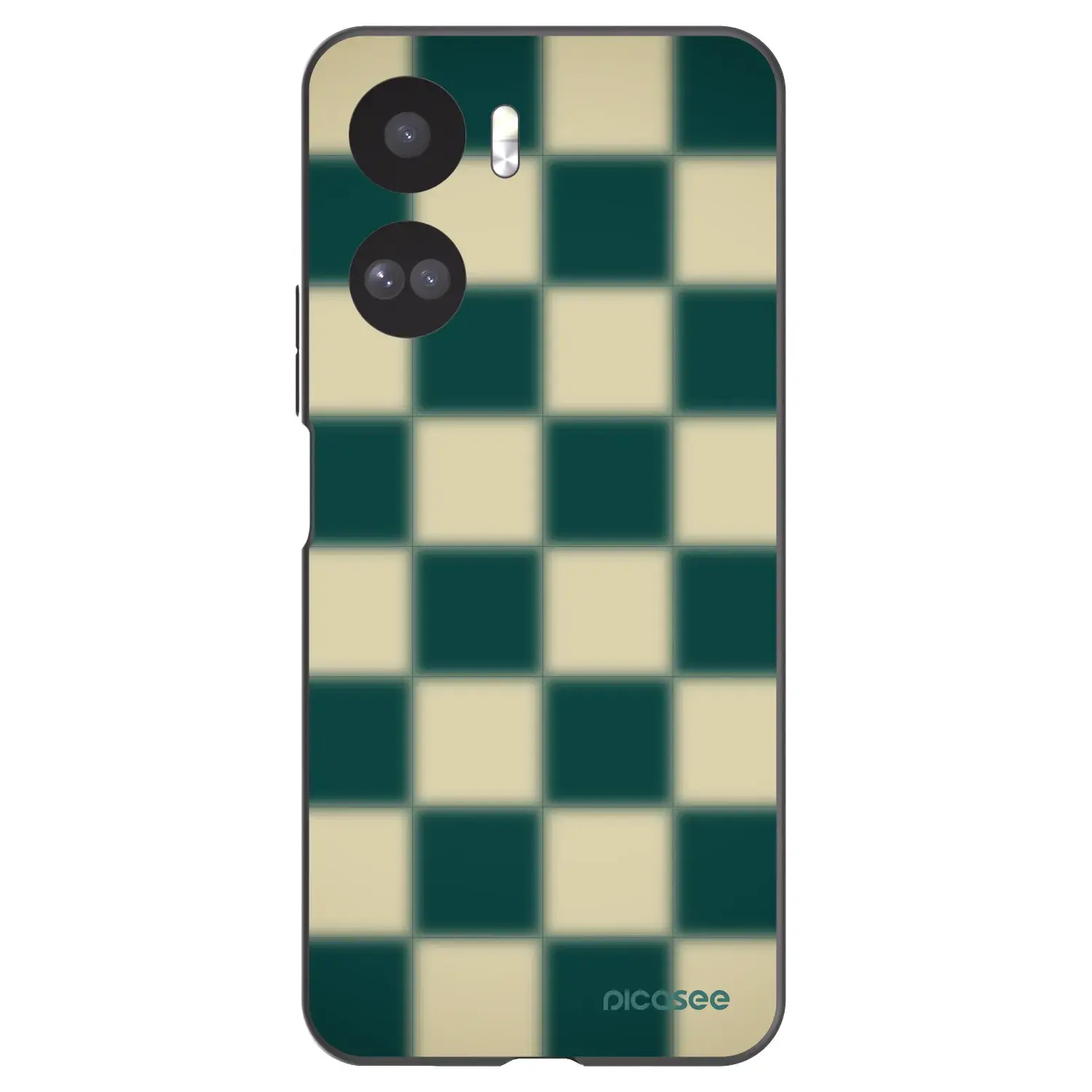 Silikonový černý obal pro Honor 90 Lite 5G - Shadow Chess