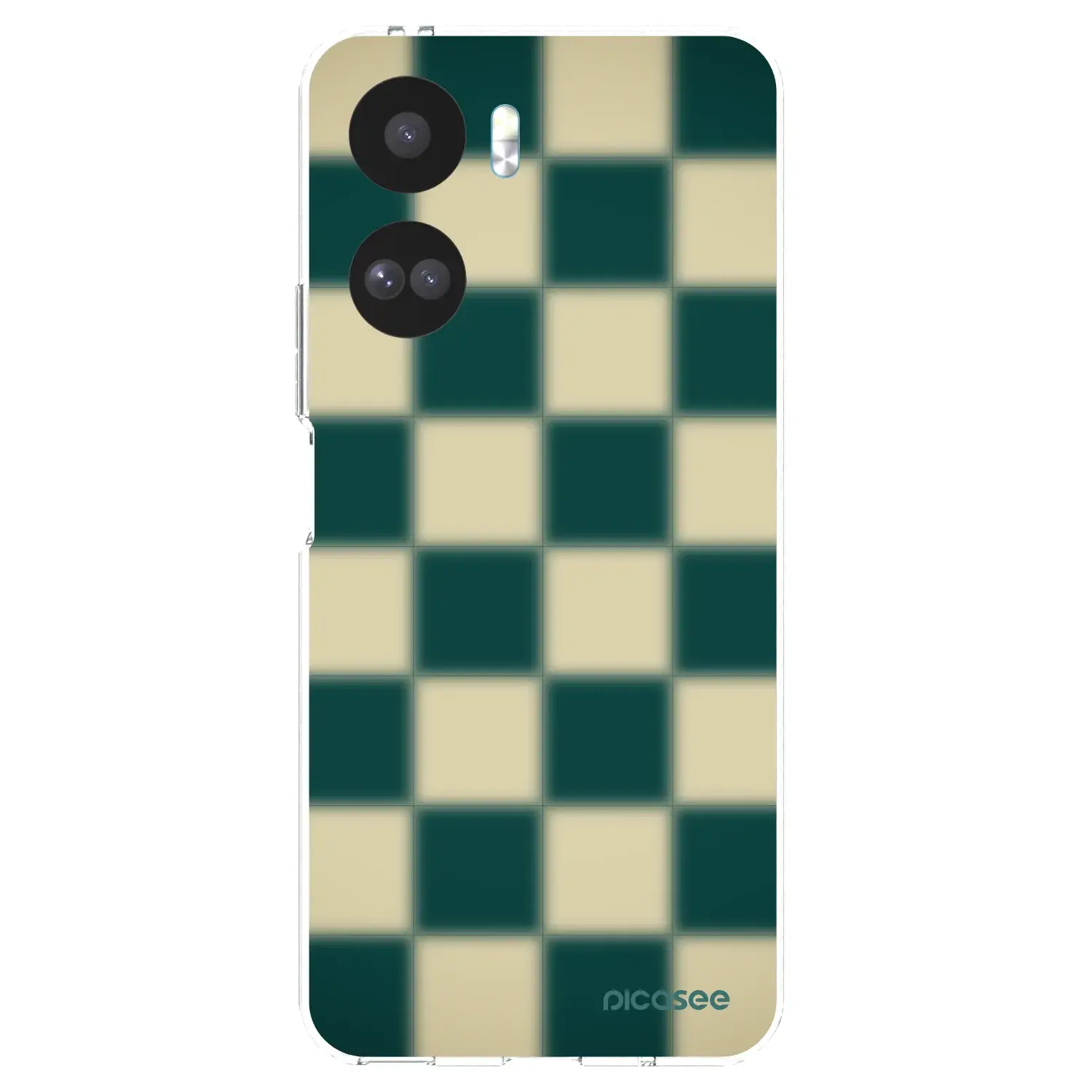 Silikonový průhledný obal pro Honor 90 Lite 5G - Shadow Chess