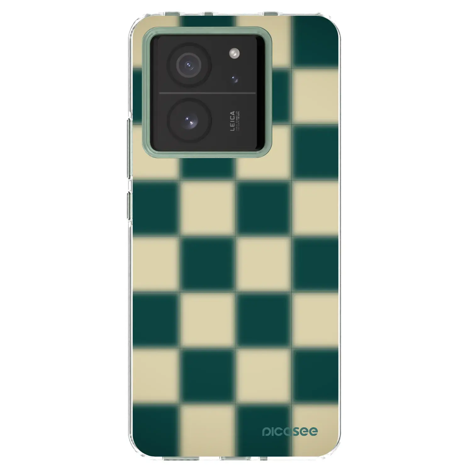 Silikonový průhledný obal pro Xiaomi 13T Pro - Shadow Chess