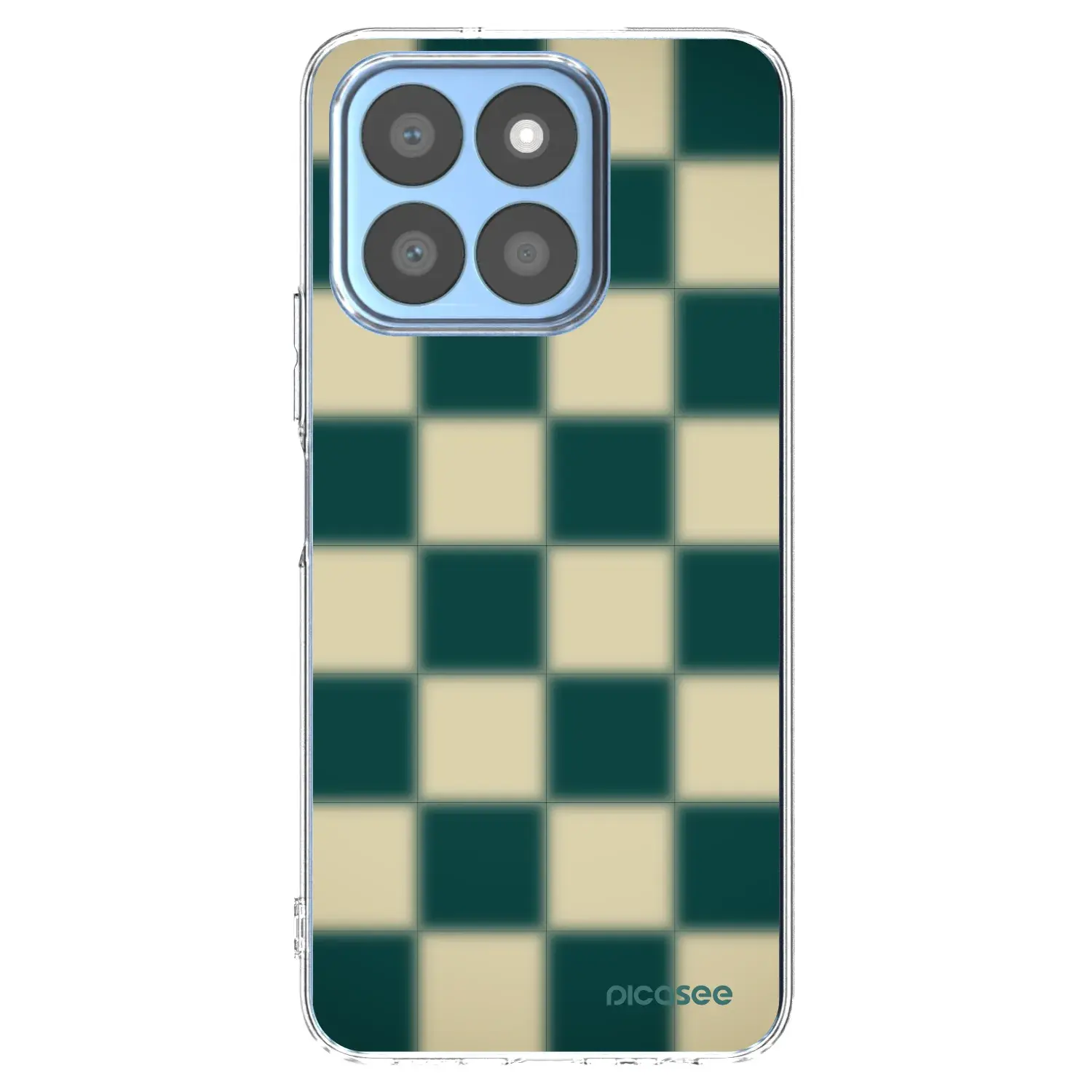Silikonový průhledný obal pro Honor X8b - Shadow Chess