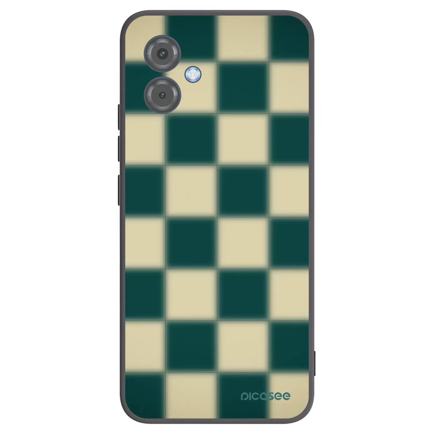 Silikonový černý obal pro Motorola Moto G14 - Shadow Chess