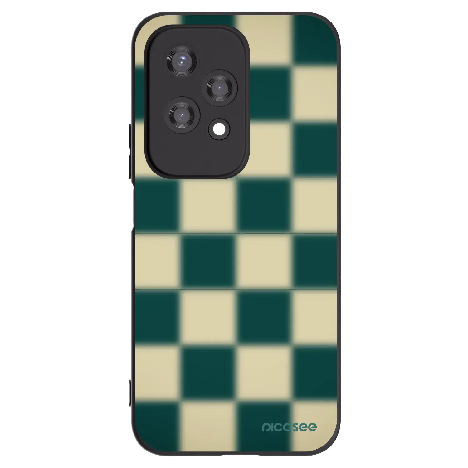Silikonový černý obal pro Honor 200 Lite - Shadow Chess