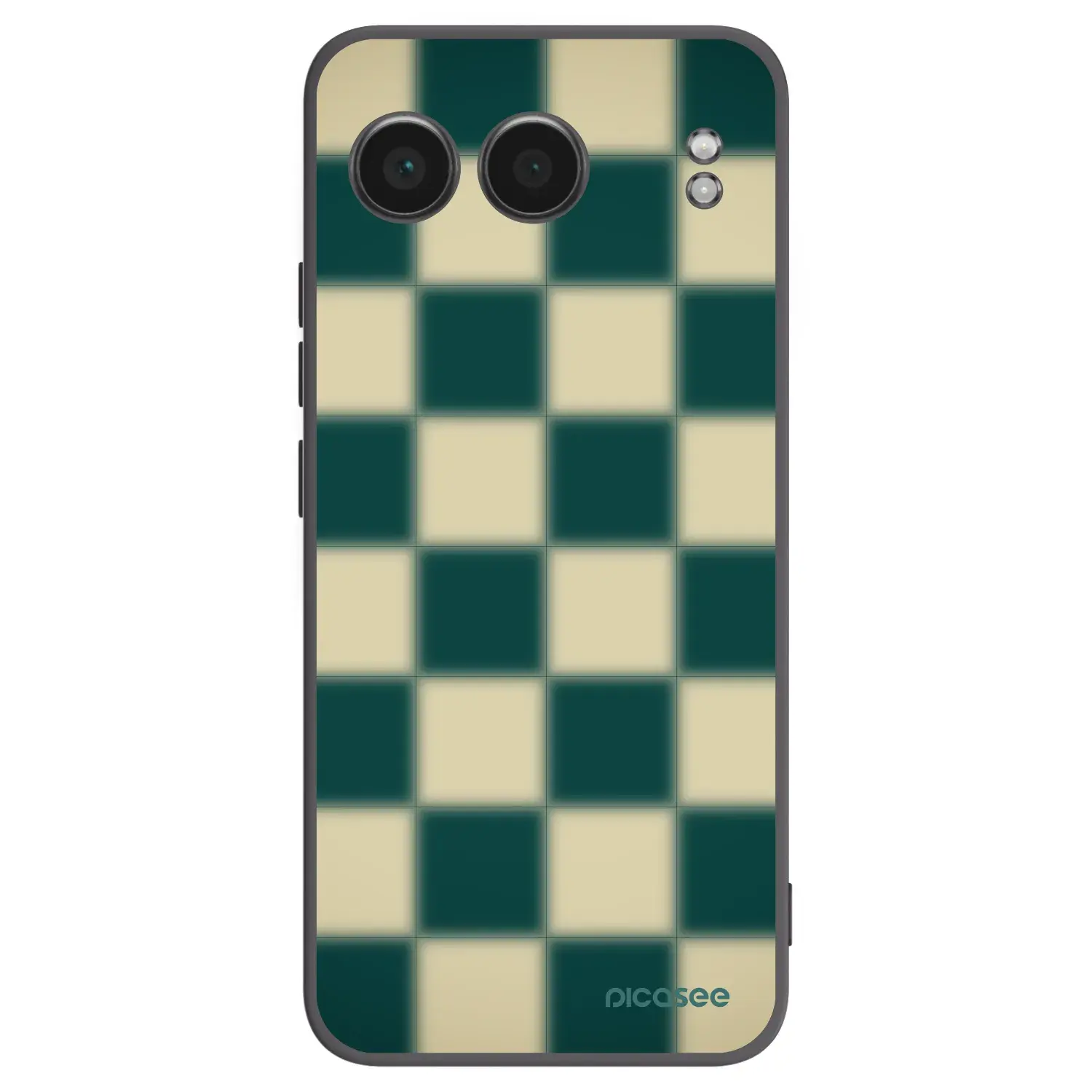 Silikonový černý obal pro OnePlus Nord 4 - Shadow Chess