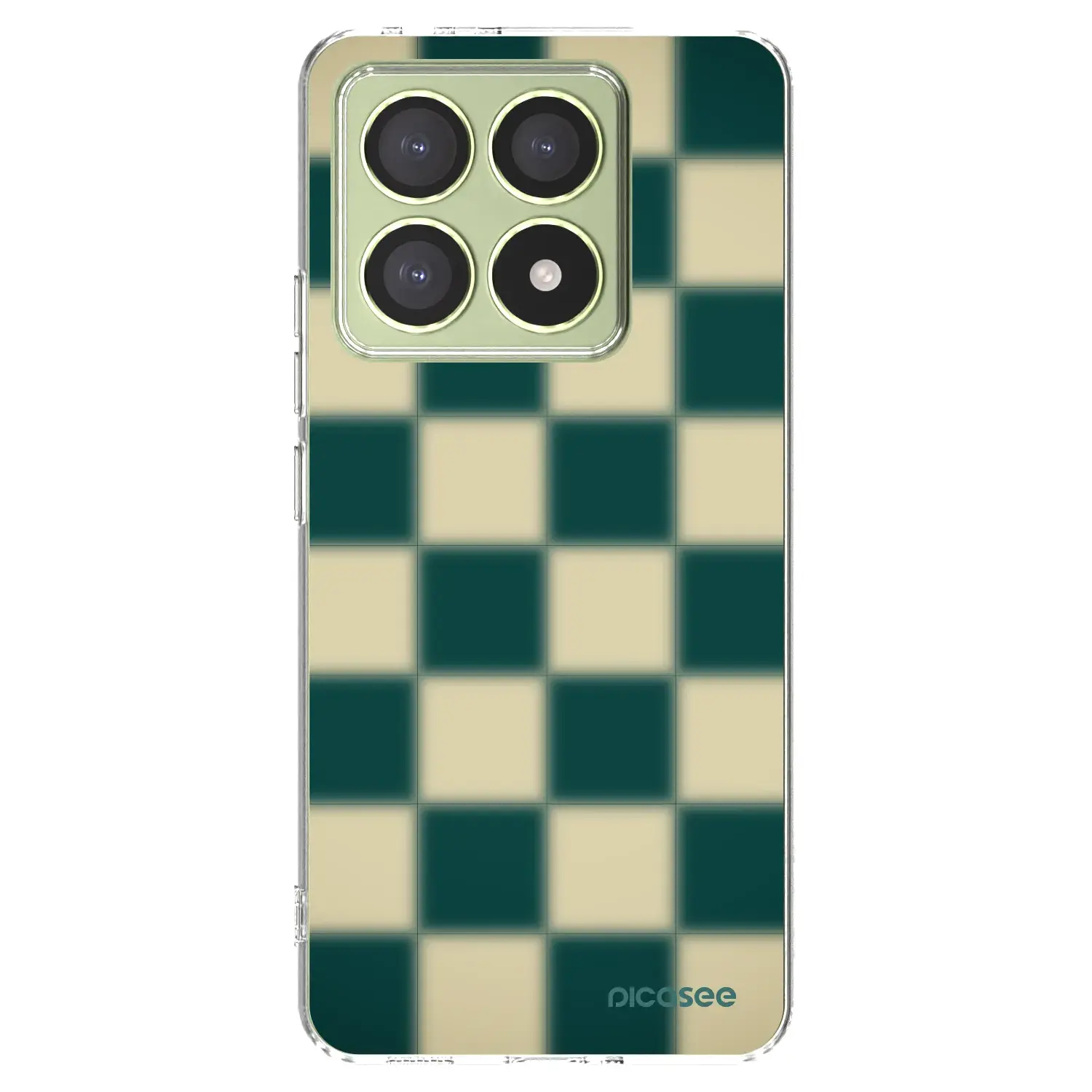 Silikonový průhledný obal pro Xiaomi 14T - Shadow Chess