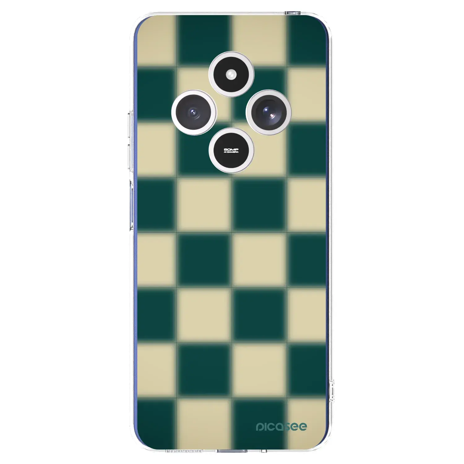 Silikonový průhledný obal pro Xiaomi Redmi 14C - Shadow Chess