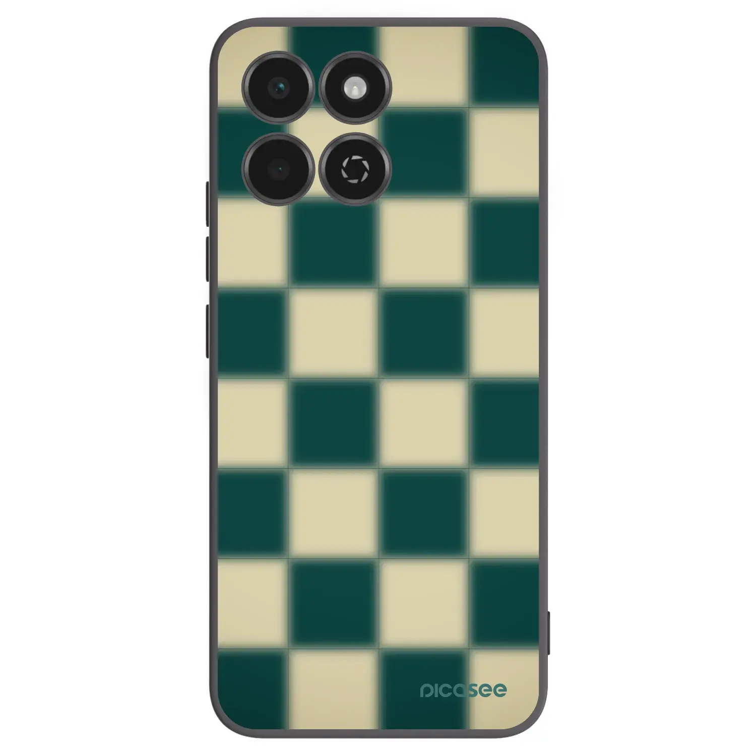 Silikonový černý obal pro Honor 200 Smart 5G - Shadow Chess