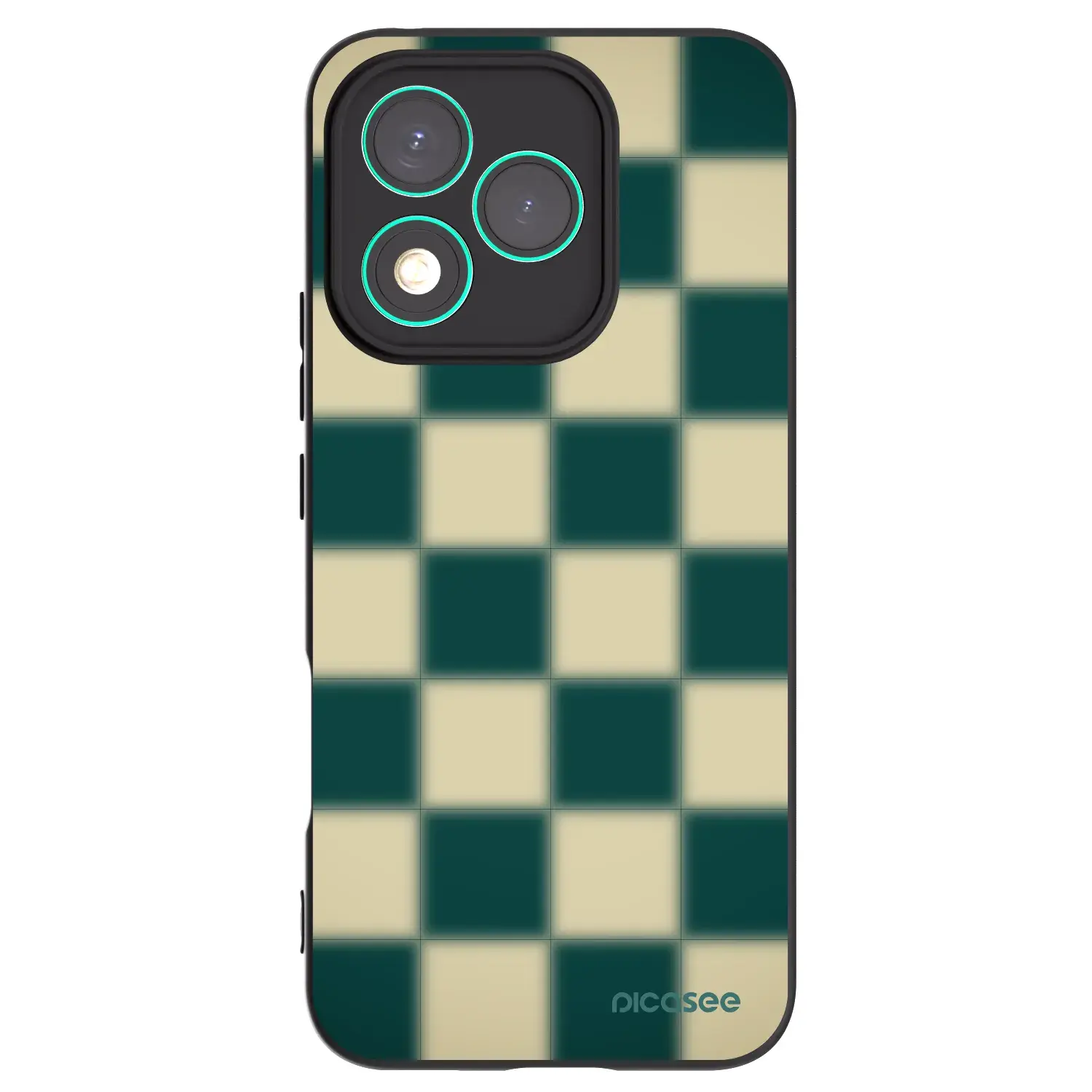 Silikonový černý obal pro Honor 400 Lite 5G - Shadow Chess