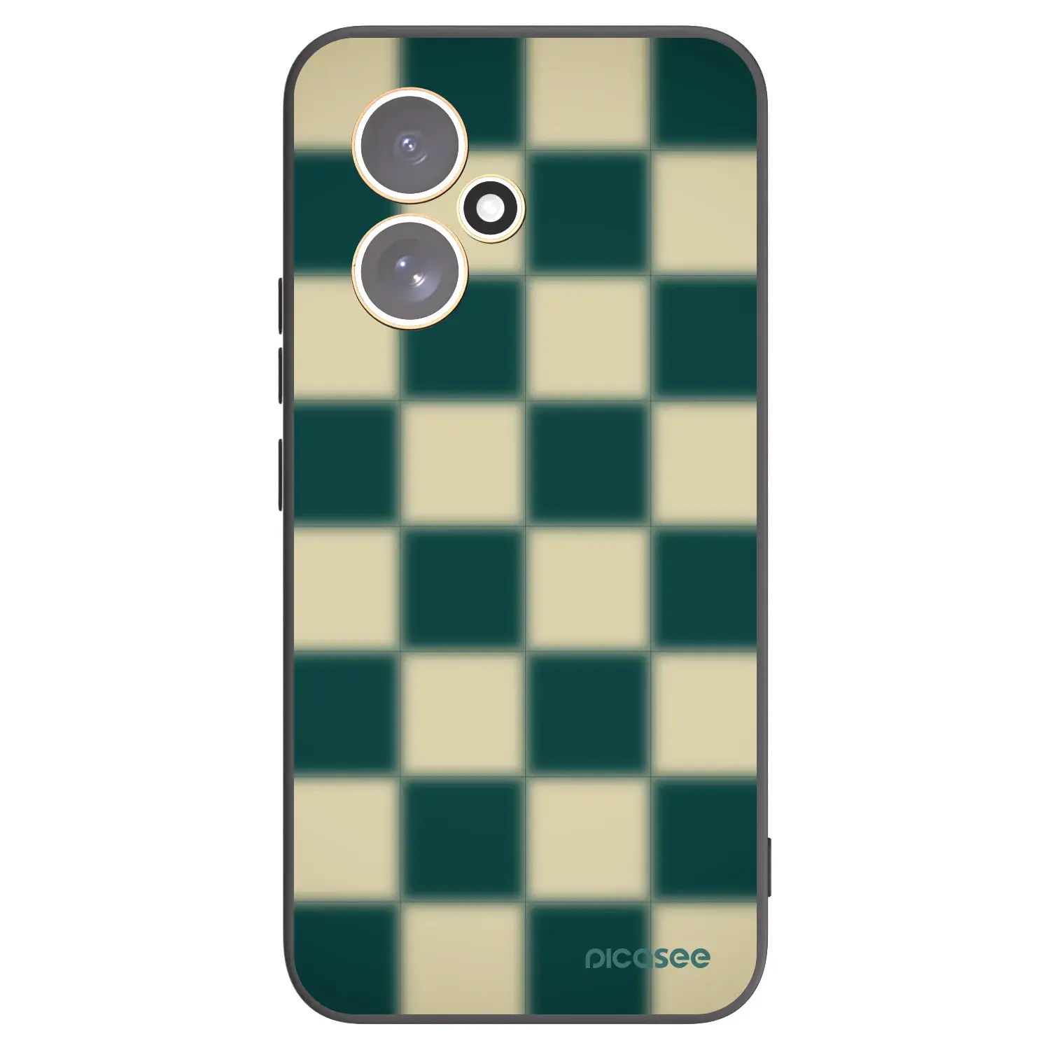 Silikonový černý obal pro Honor 400 5G - Shadow Chess