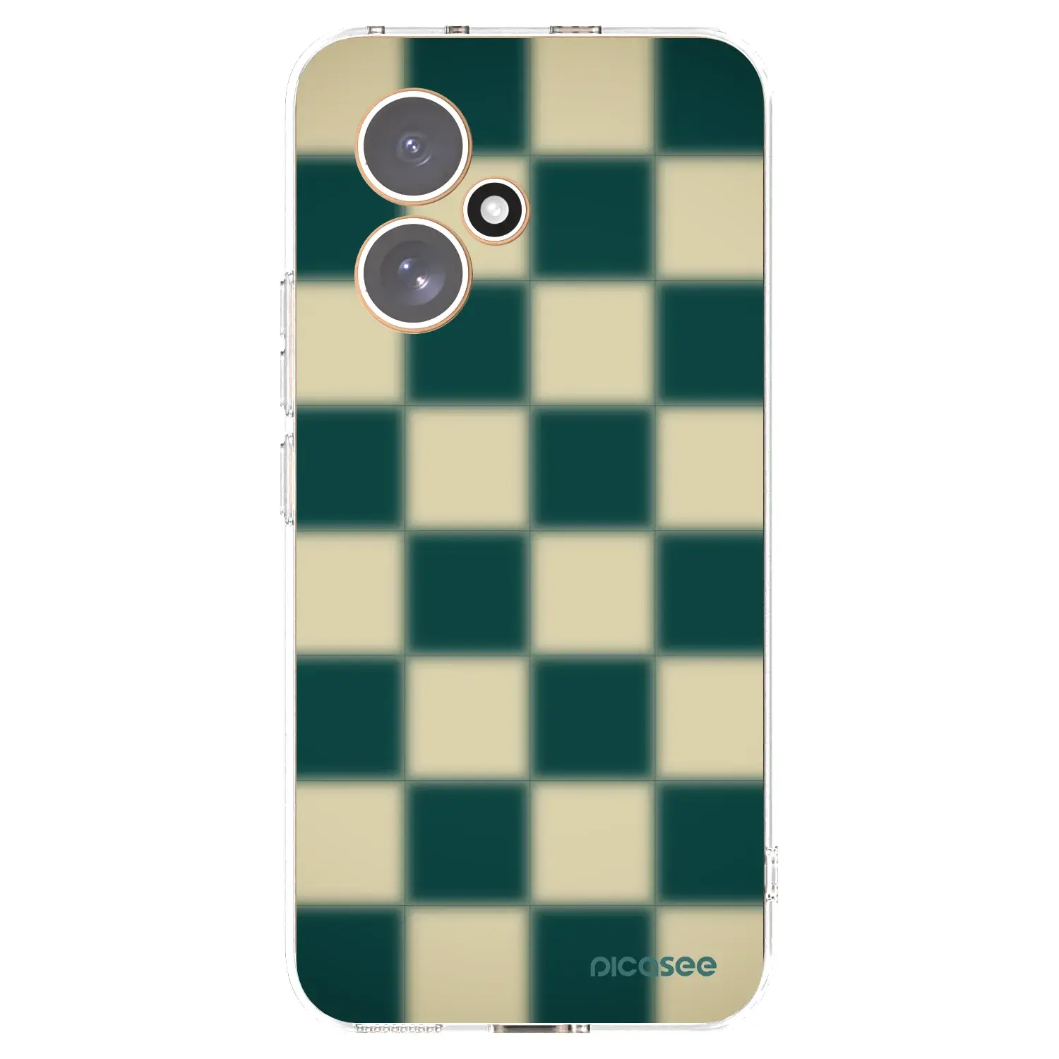 Silikonový průhledný obal pro Honor 400 5G - Shadow Chess