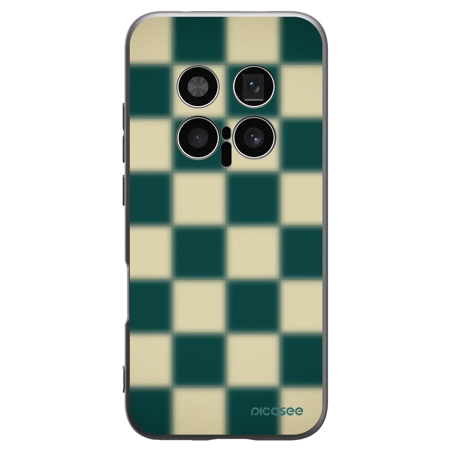 Silikonový černý obal pro Honor Magic8 Pro 5G - Shadow Chess