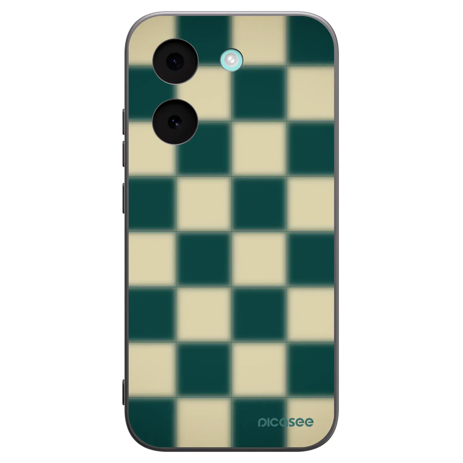 Silikonový černý obal pro Xiaomi Poco X8 Pro - Shadow Chess
