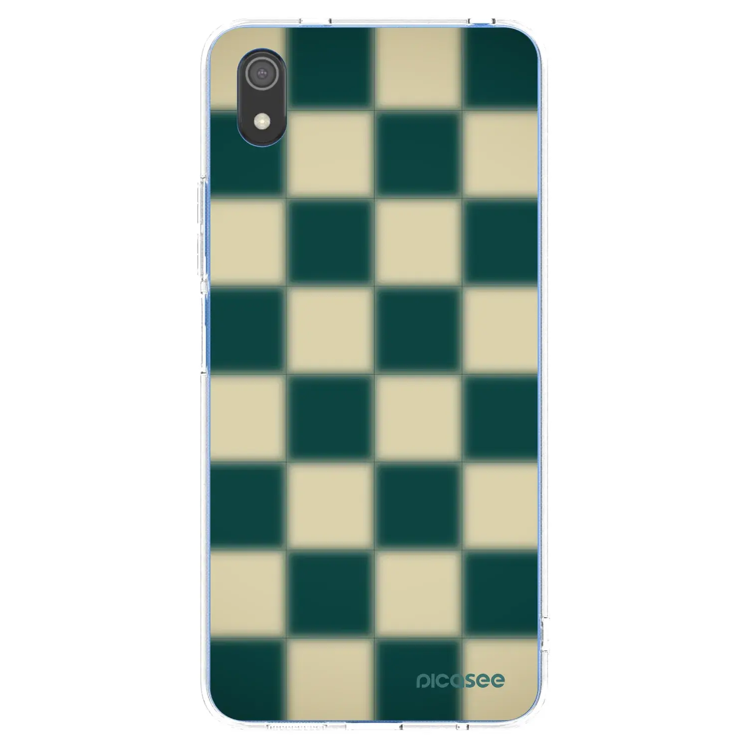 Silikonový průhledný obal pro Xiaomi Redmi 7A - Shadow Chess