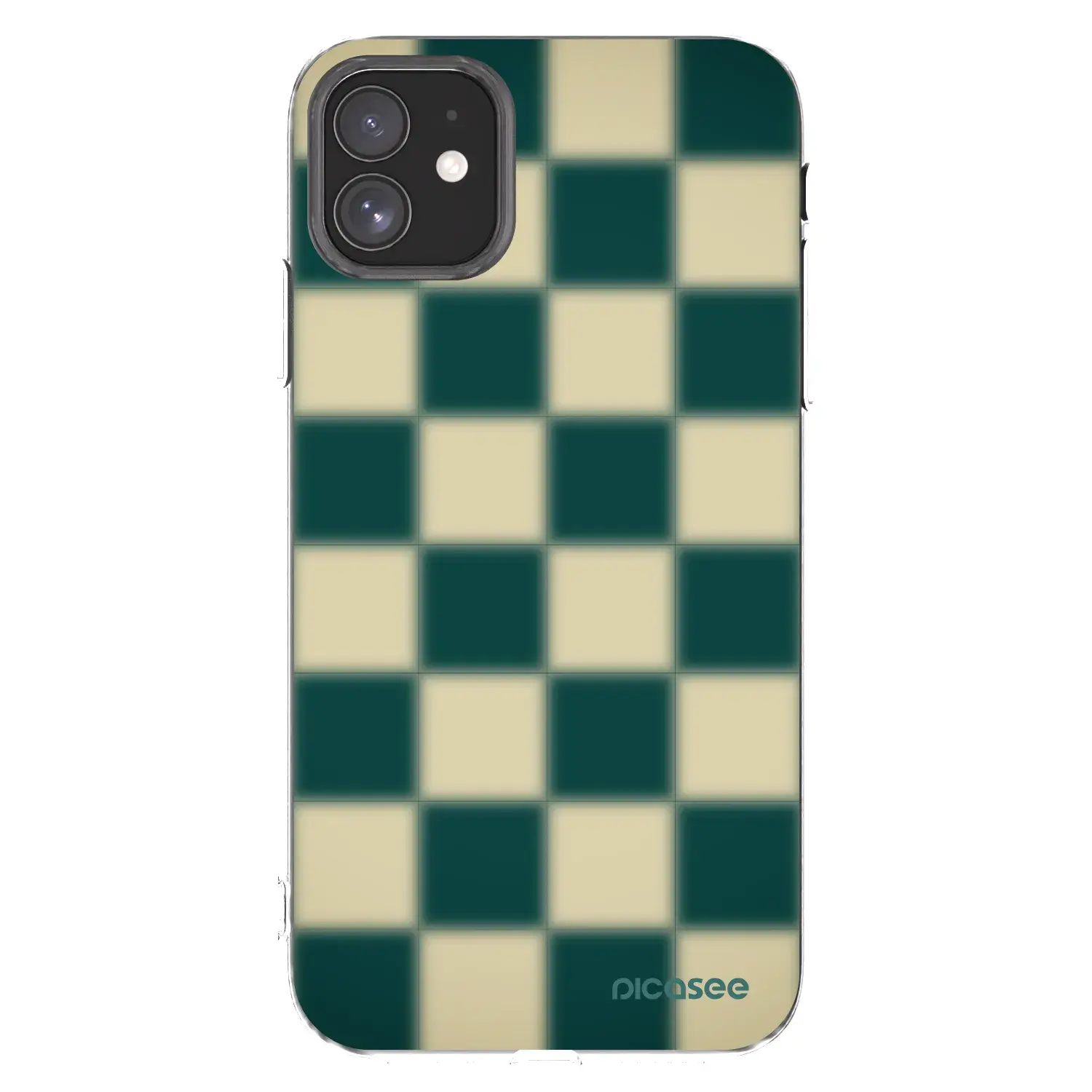 Silikonový průhledný obal pro Apple iPhone 11 - Shadow Chess