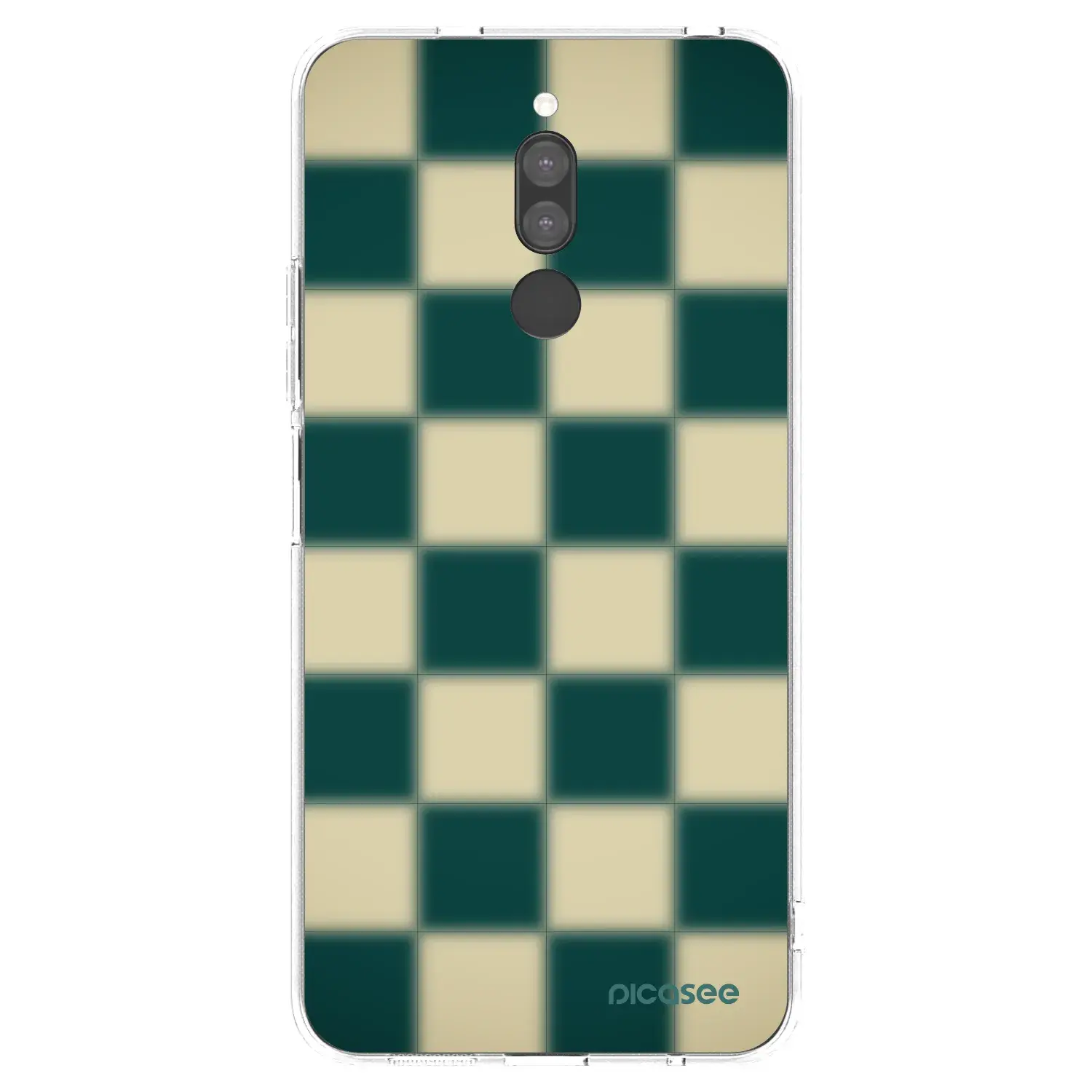 Silikonový průhledný obal pro Xiaomi Redmi 8 - Shadow Chess