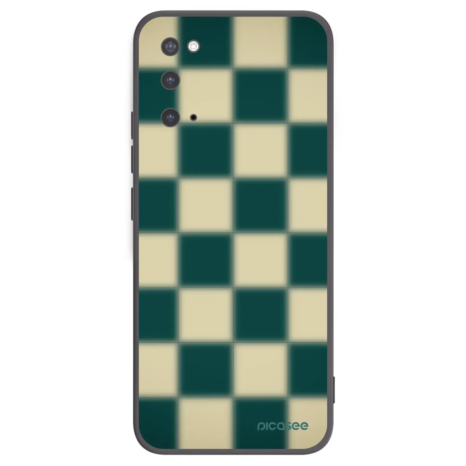 Silikonový černý obal pro Samsung Galaxy S20 G980F - Shadow Chess