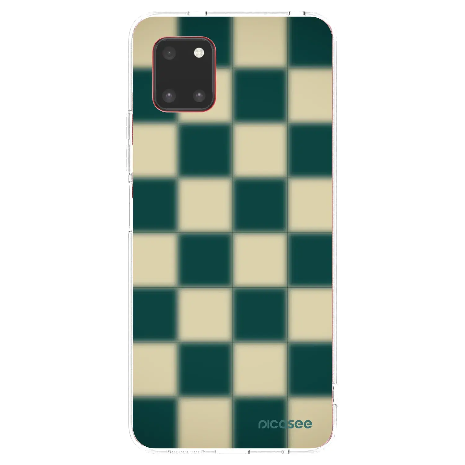 Silikonový průhledný obal pro Samsung Galaxy Note 10 Lite N770F - Shadow Chess