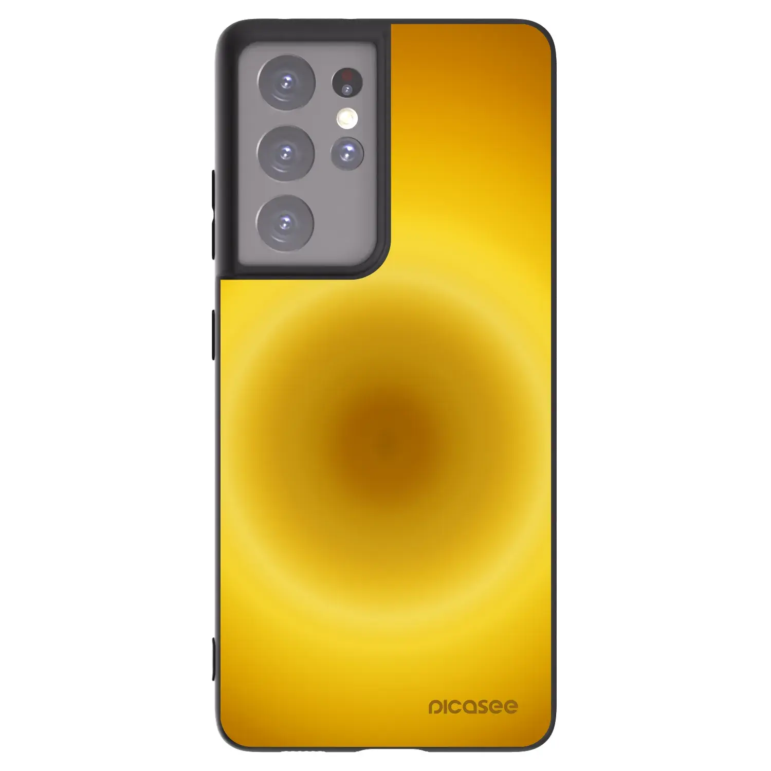 Silikonový černý obal pro Samsung Galaxy S21 Ultra 5G G998B - Solar Pulse