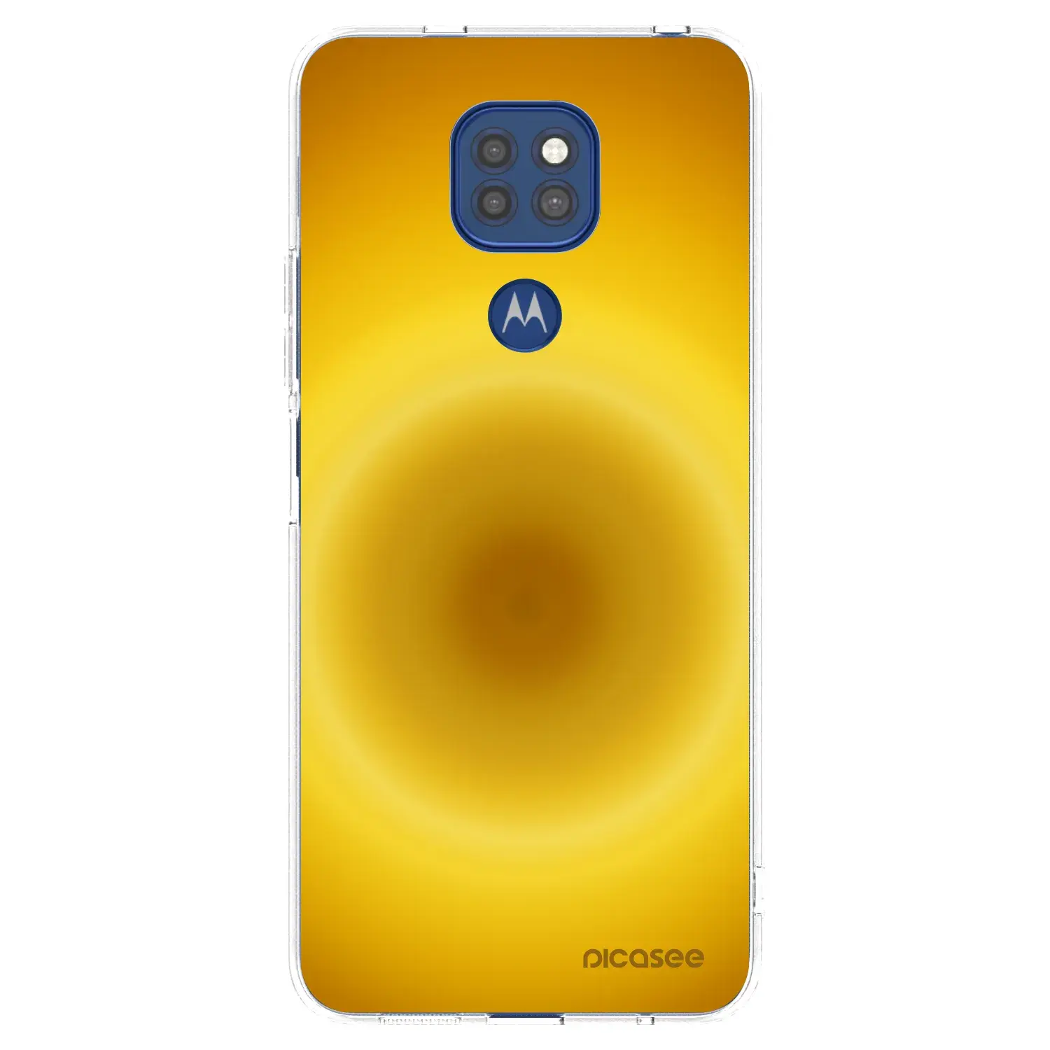 Silikonový průhledný obal pro Motorola Moto G9 Play - Solar Pulse
