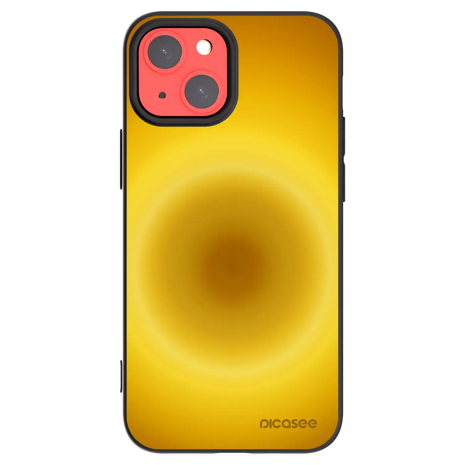 Silikonový černý obal pro Apple iPhone 13 mini - Solar Pulse