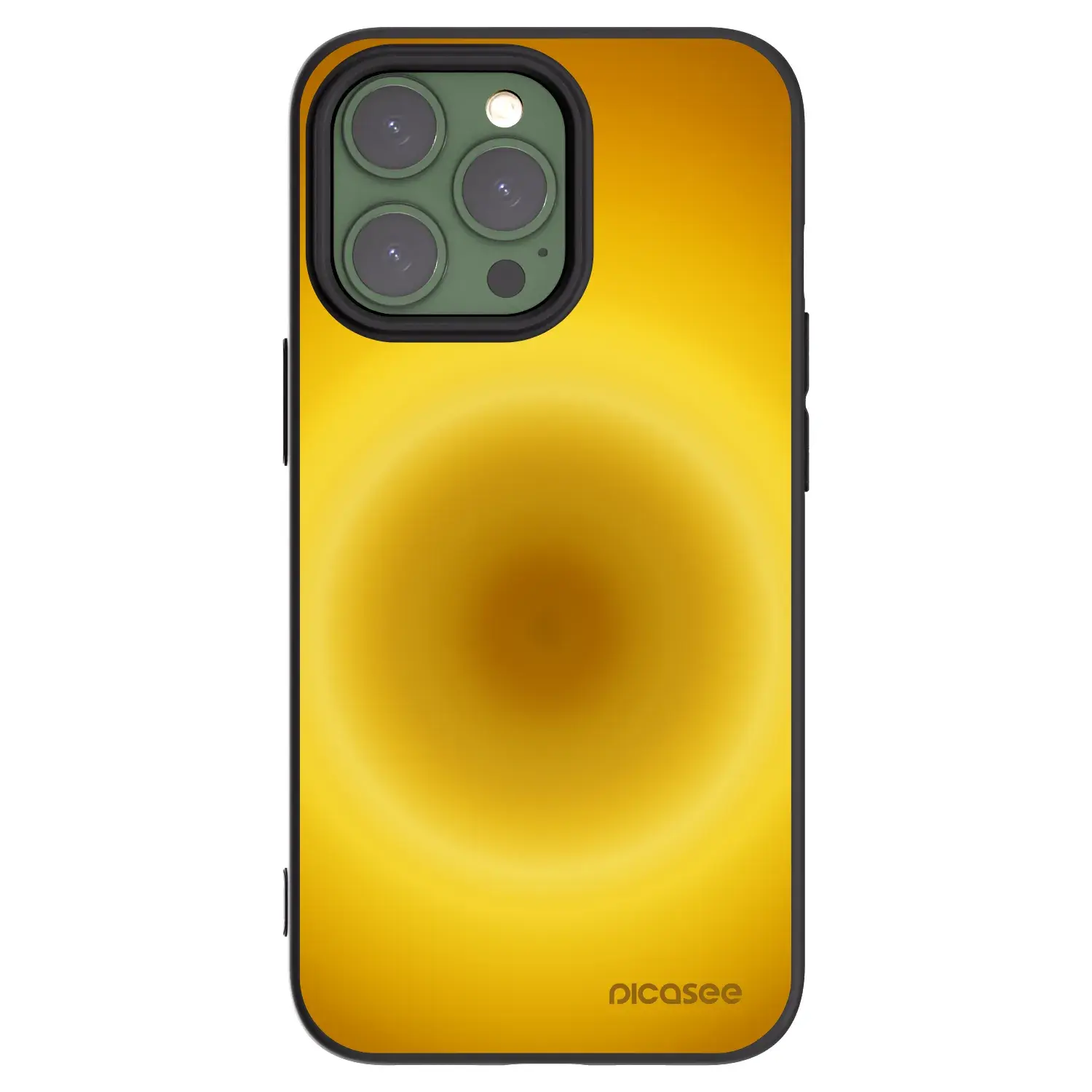 Silikonový černý obal pro Apple iPhone 13 Pro - Solar Pulse