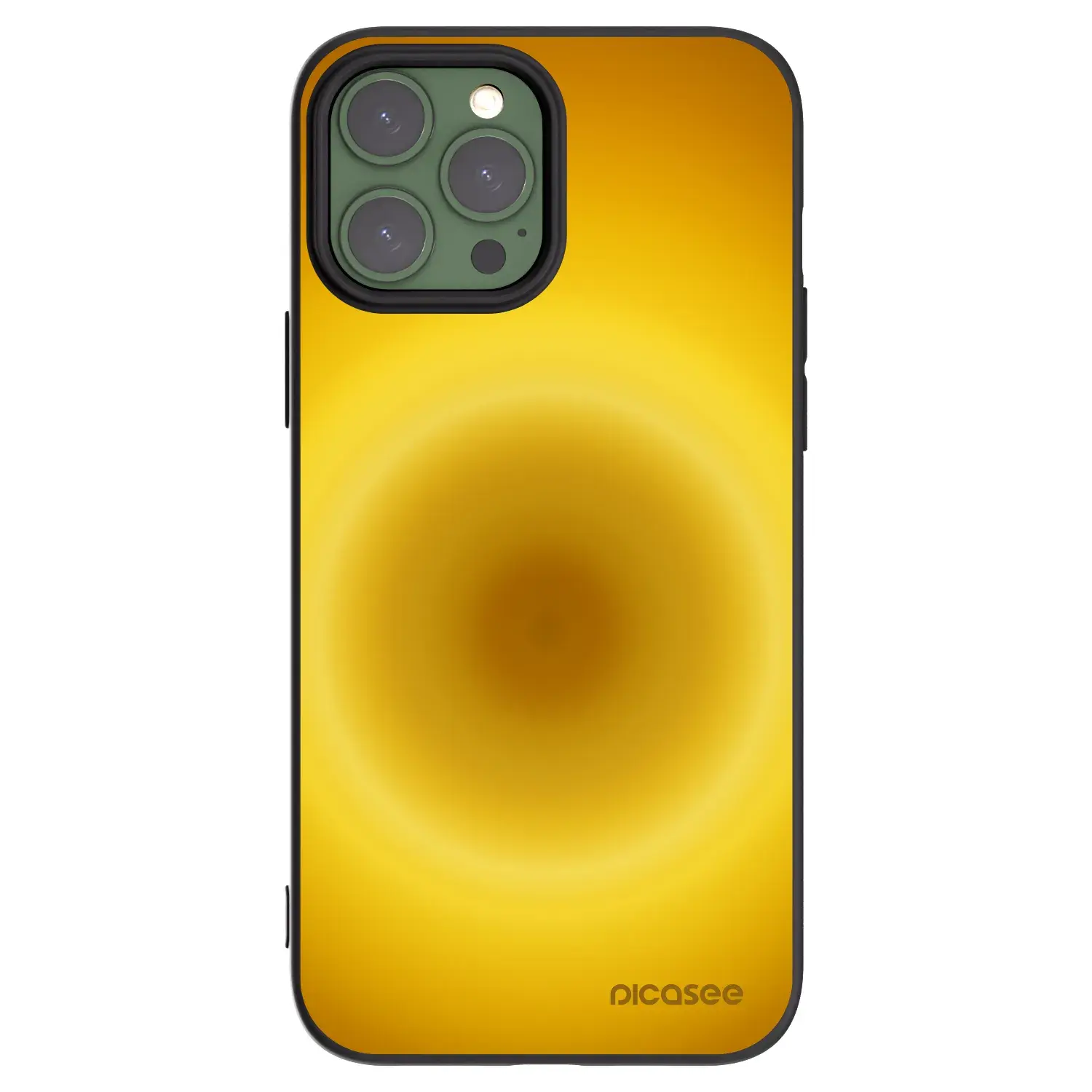 Silikonový černý obal pro Apple iPhone 13 Pro Max - Solar Pulse