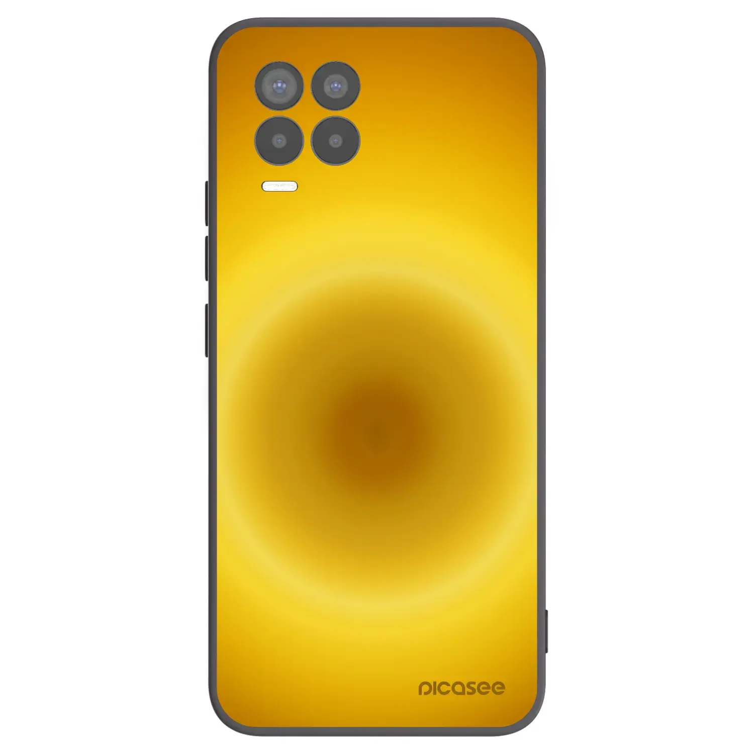 Silikonový černý obal pro Realme 8 Pro - Solar Pulse