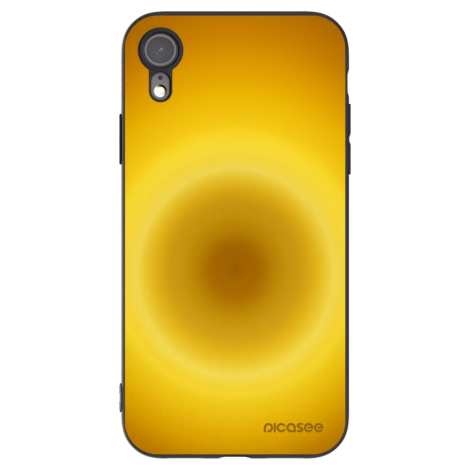 Silikonový černý obal pro Apple iPhone XR - Solar Pulse