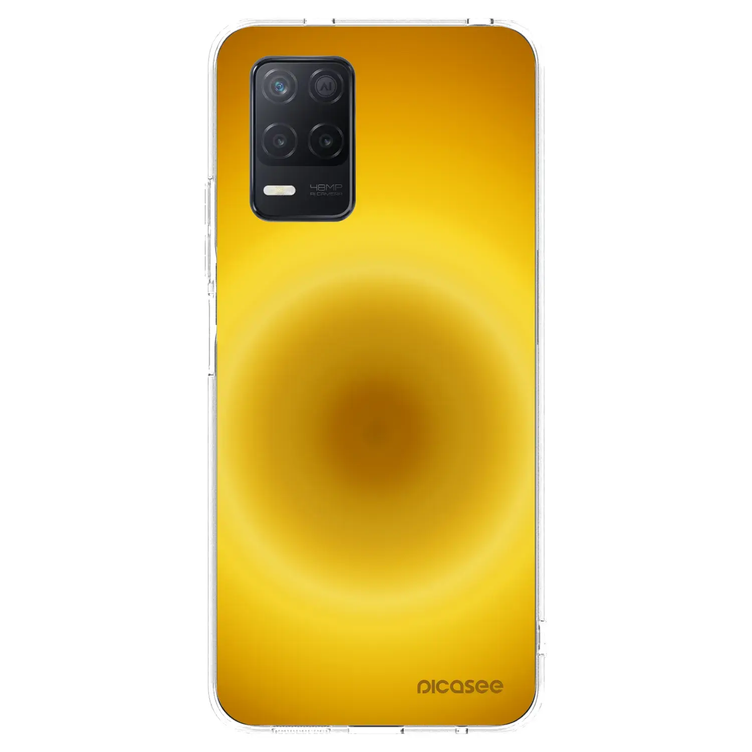 Silikonový průhledný obal pro Realme 8 5G - Solar Pulse