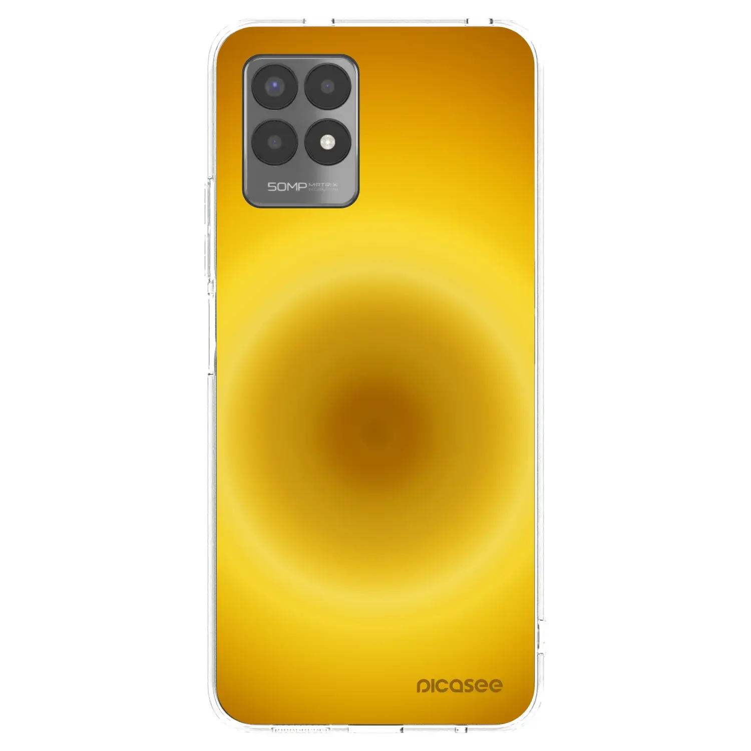 Silikonový průhledný obal pro Realme 8i - Solar Pulse