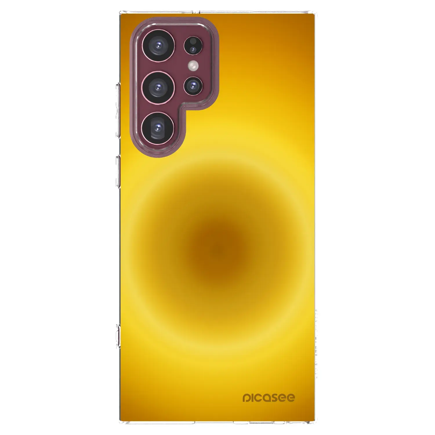 Silikonový průhledný obal pro Samsung Galaxy S22 Ultra 5G - Solar Pulse