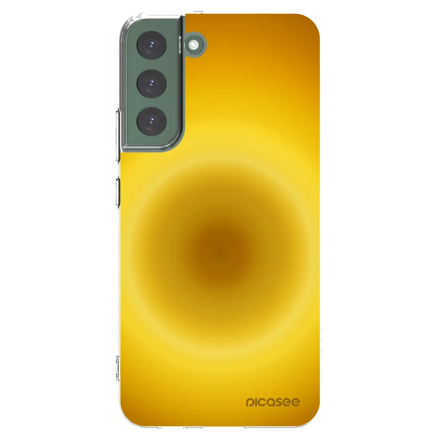 Silikonový průhledný obal pro Samsung Galaxy S22+ 5G - Solar Pulse