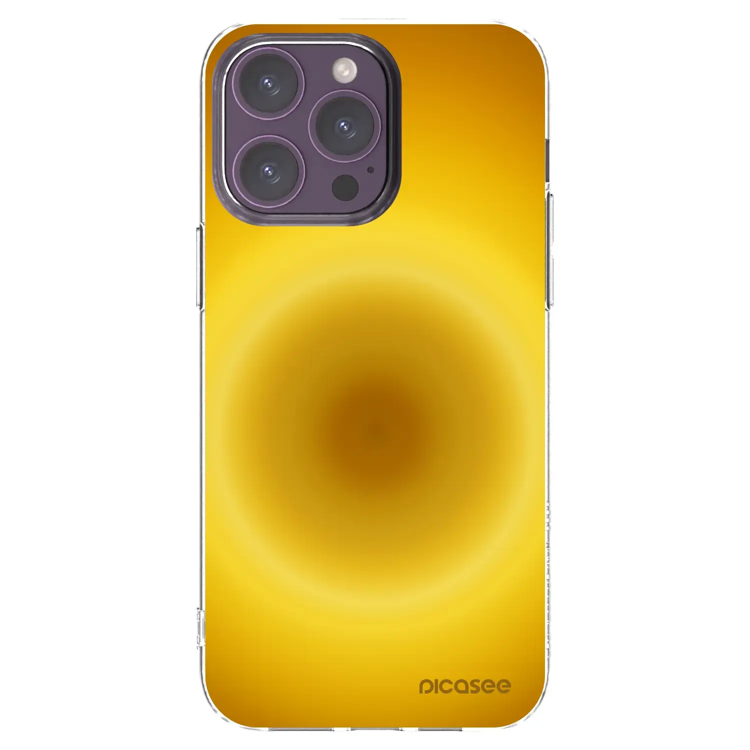 Silikonový průhledný obal pro Apple iPhone 14 Pro Max - Solar Pulse