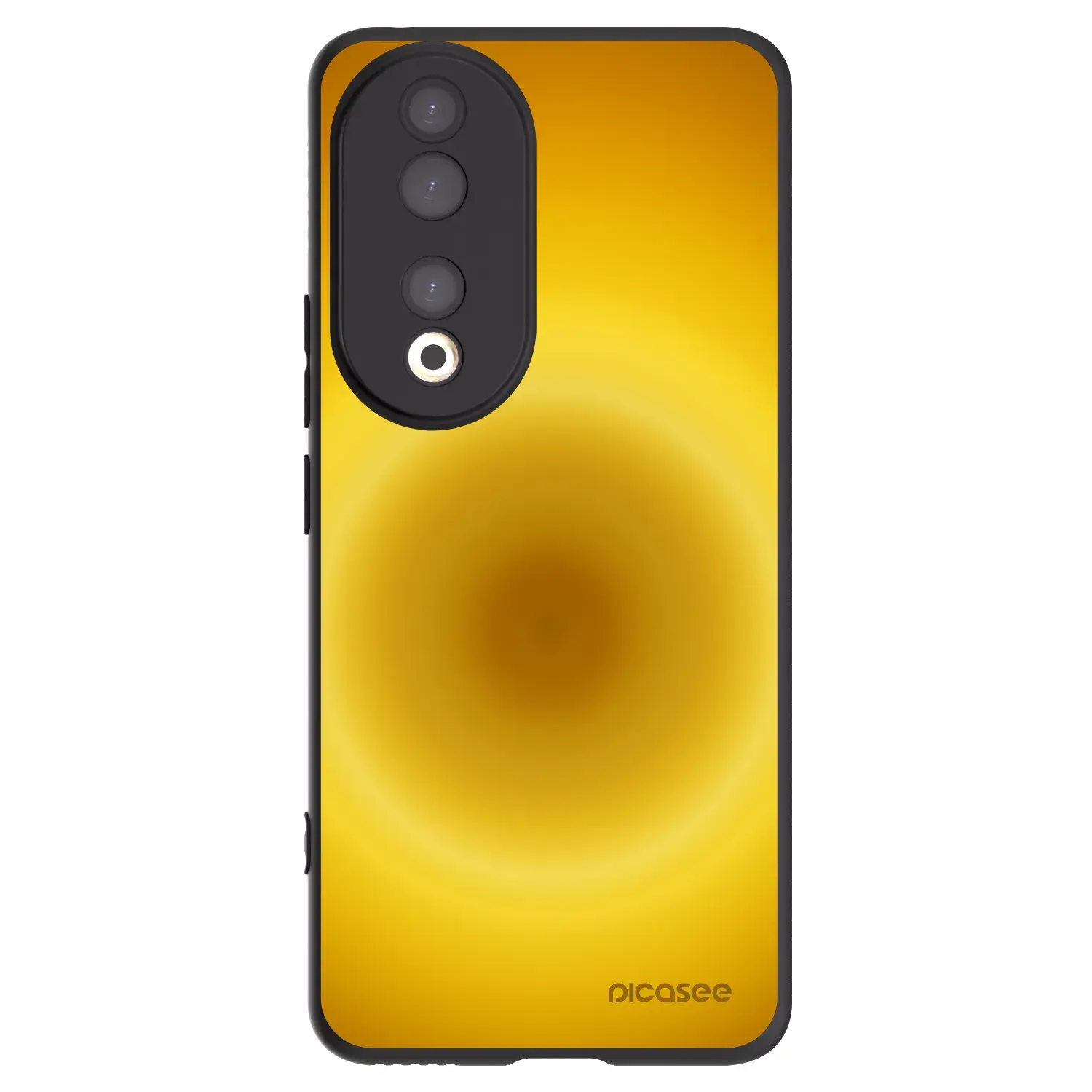 Silikonový černý obal pro Honor 90 5G - Solar Pulse