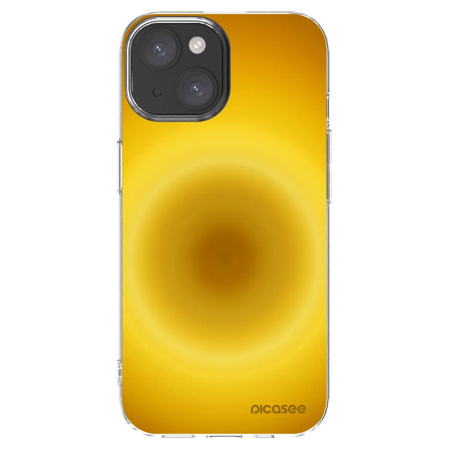 Silikonový průhledný obal pro Apple iPhone 15 - Solar Pulse