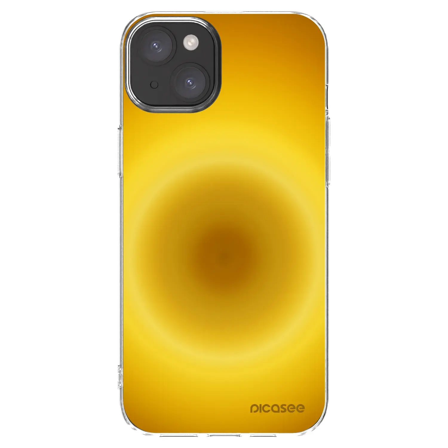 Silikonový průhledný obal pro Apple iPhone 15 Plus - Solar Pulse